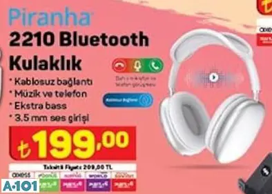 PİRANHA BLUETOOTH KULAKLIK PİRANHA BLUETOOTH KULAKLIK